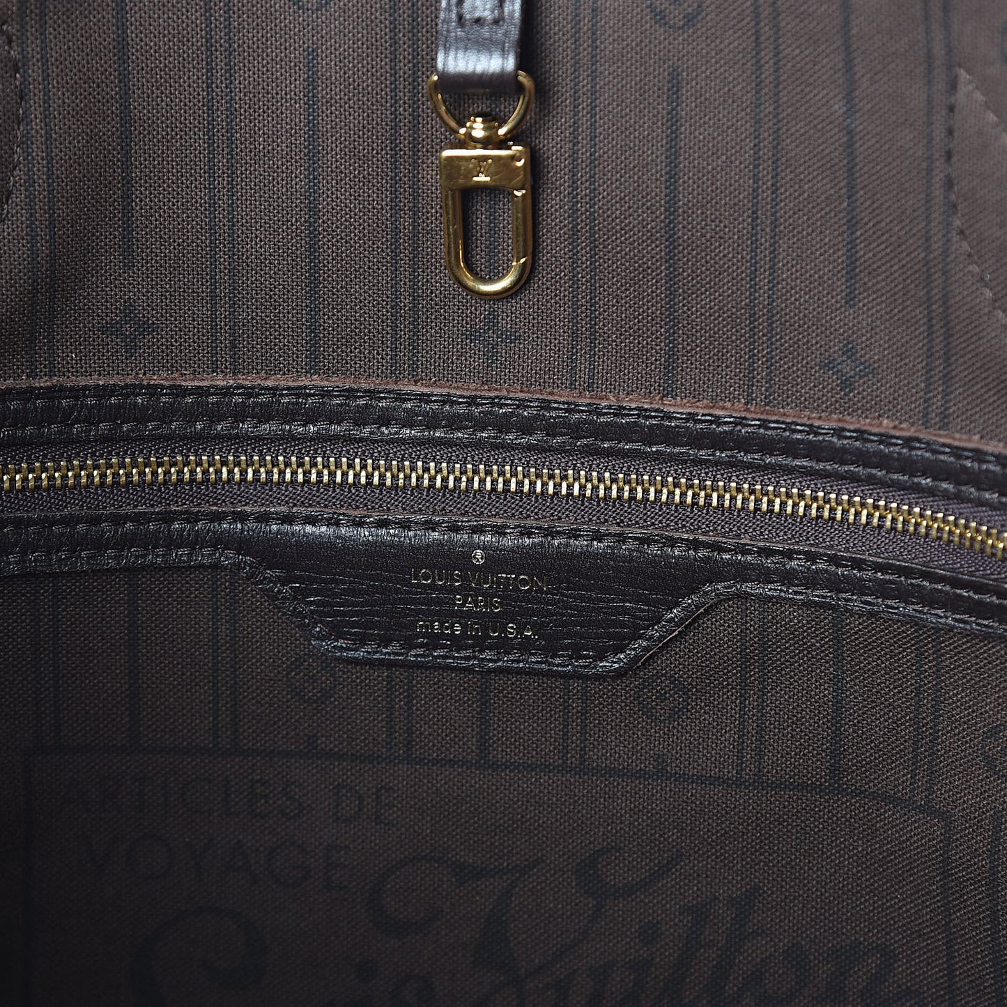 Monogram Idylle Neverfull MM Fusain
