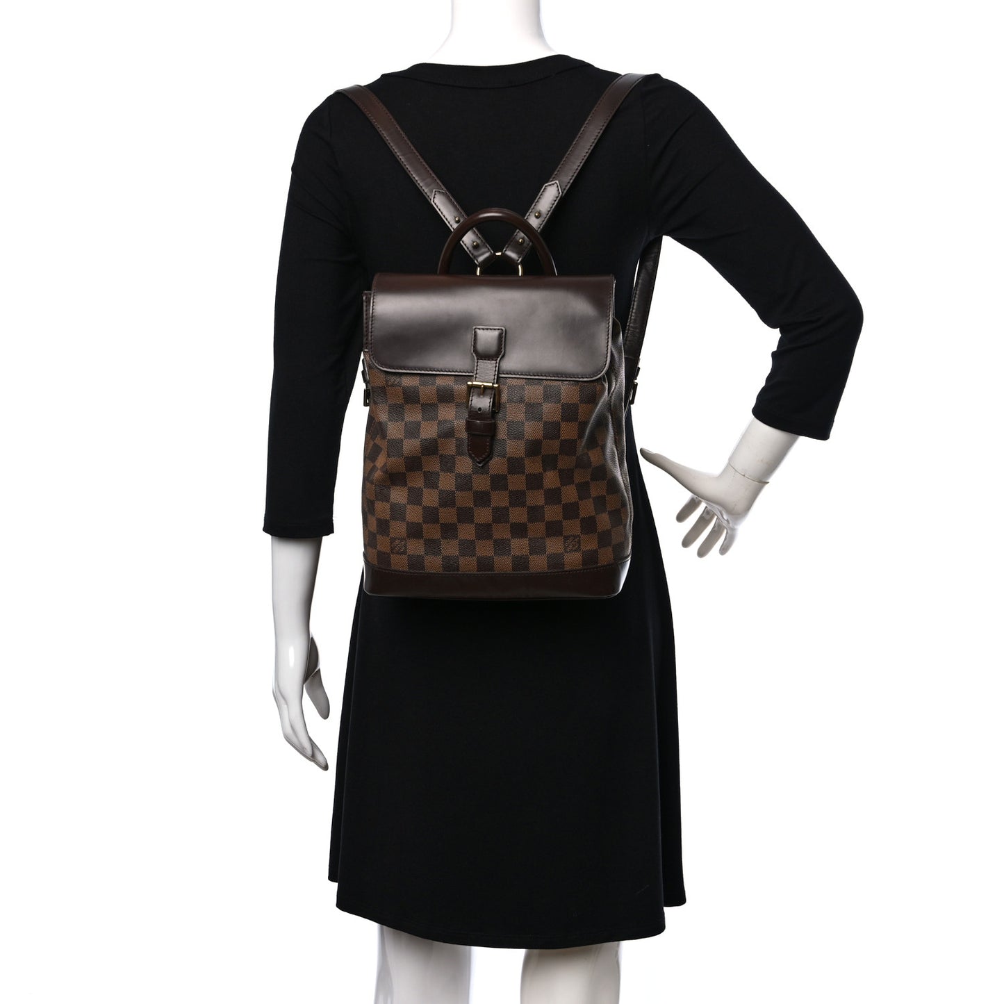 Damier Ebene Soho Backpack