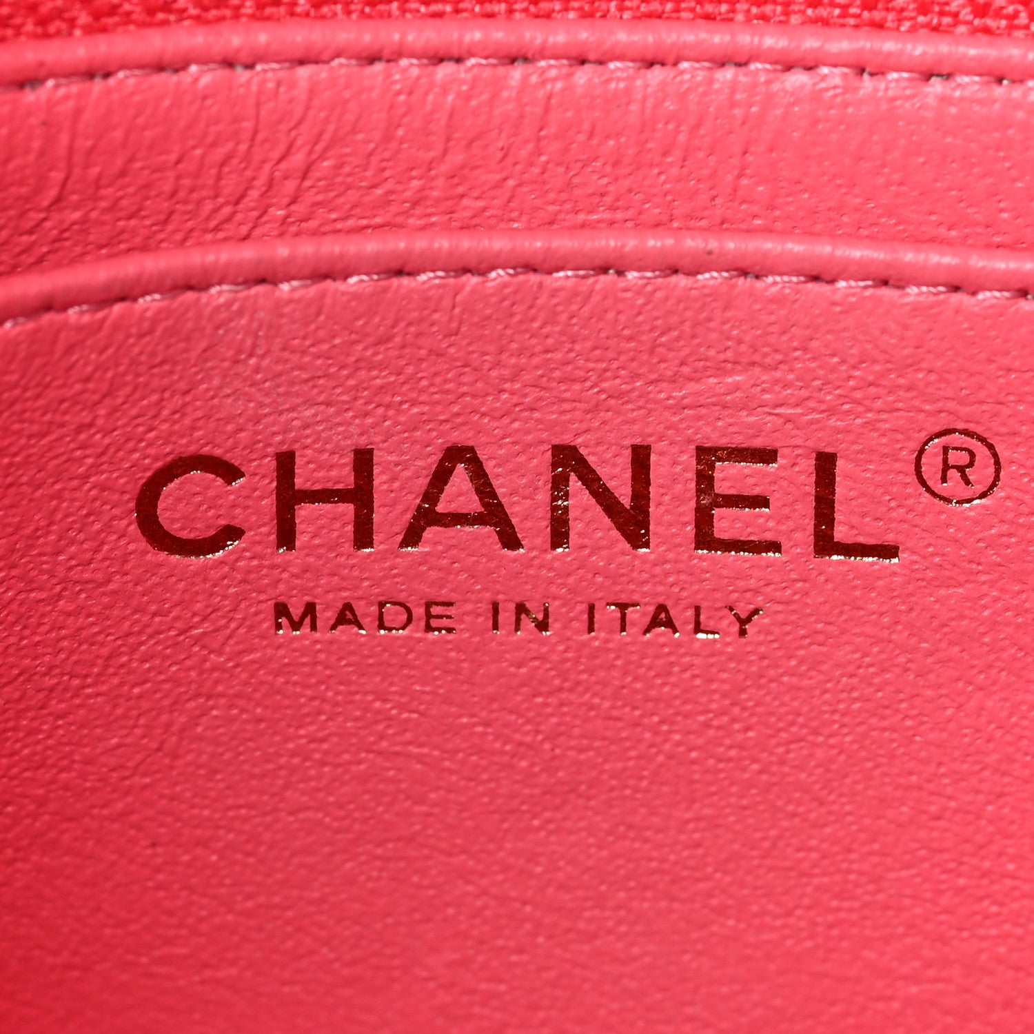 Chanel Lambskin Quilted Mini Square Flap Pink 6 of 9