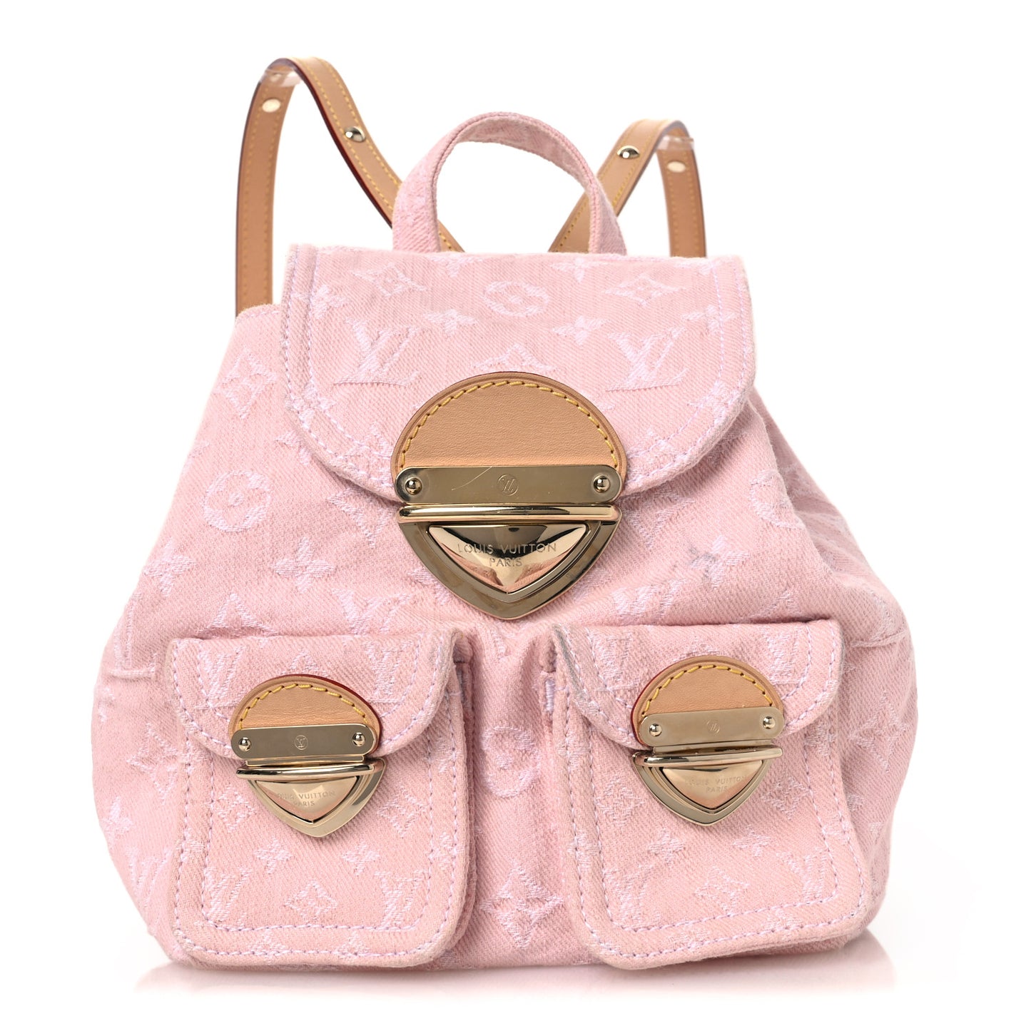Denim Venice Backpack Washed Pink