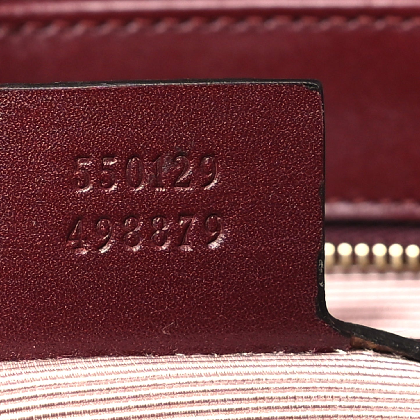 Vitello Palmellato Lux Small Arli Flap Shoulder Bag Vintage Bordeaux