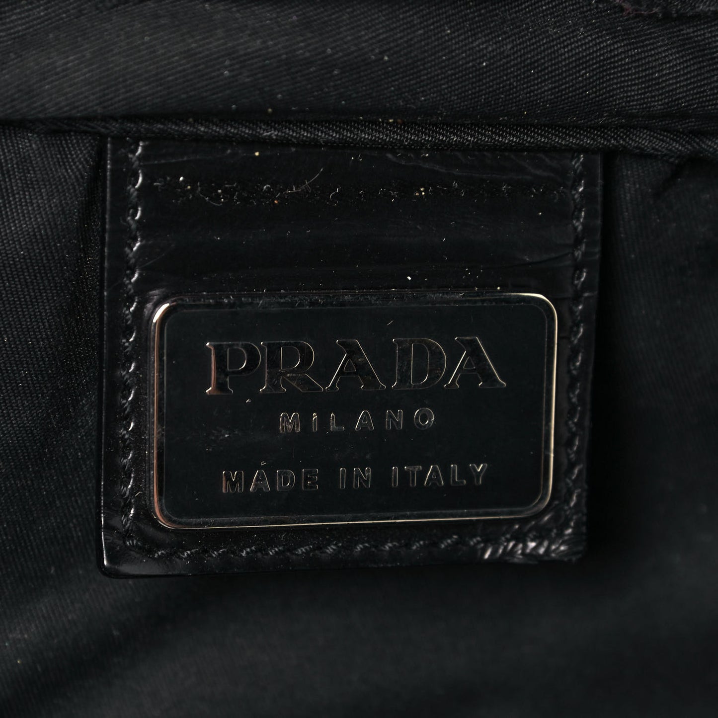 Nylon Vela Tote Black