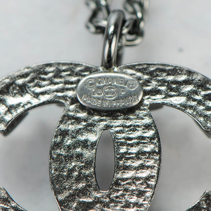 Chanel Ruthenium Spiked CC Necklace 5 of 5
