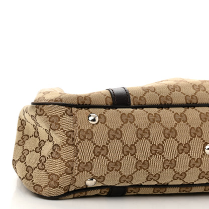 Gucci Monogram Medium Twins Tote Dark Brown 9 of 13