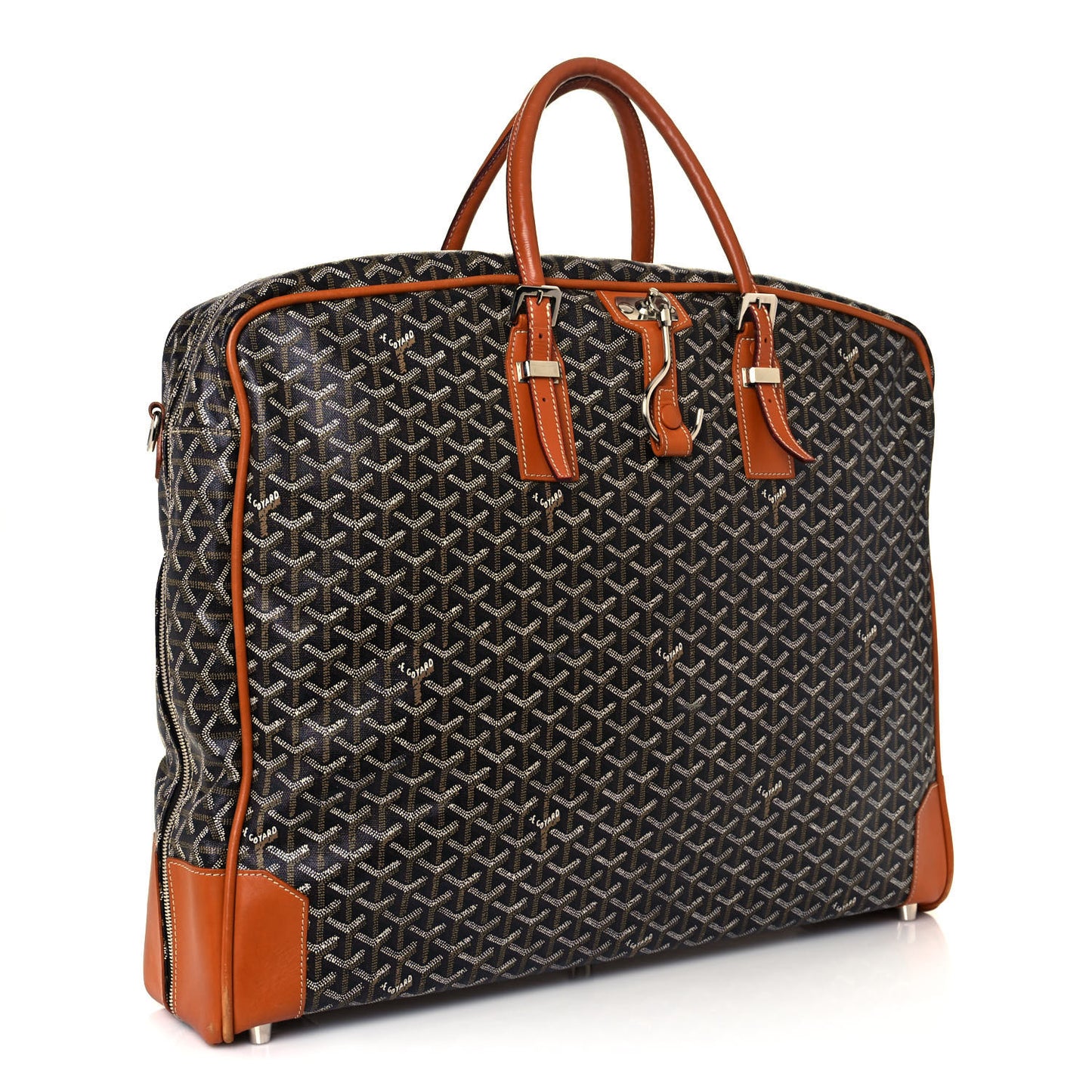 Goyardine Porte-Habits Garment Bag Black Gold