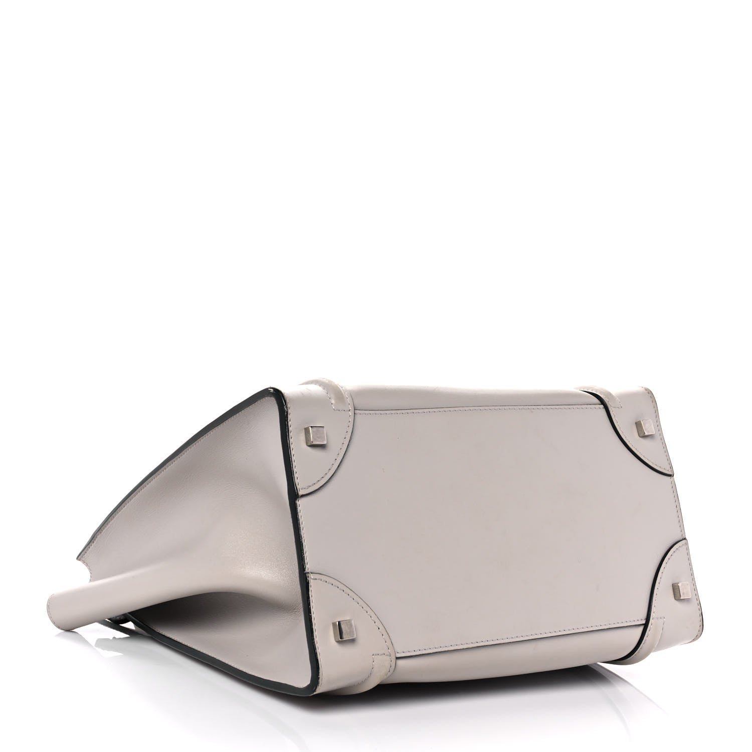 Celine Palmelato Mini Luggage Pearl Grey 3 of 11