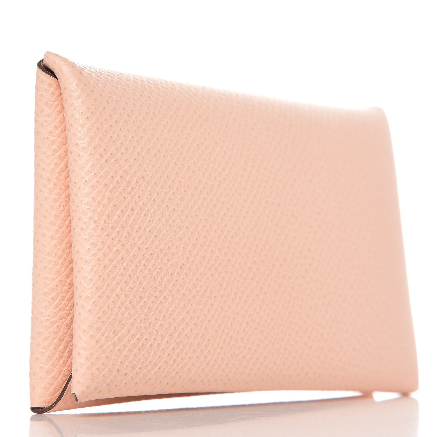 Hermes Epsom Calvi Card Case Rose Eglantine 3 of 6