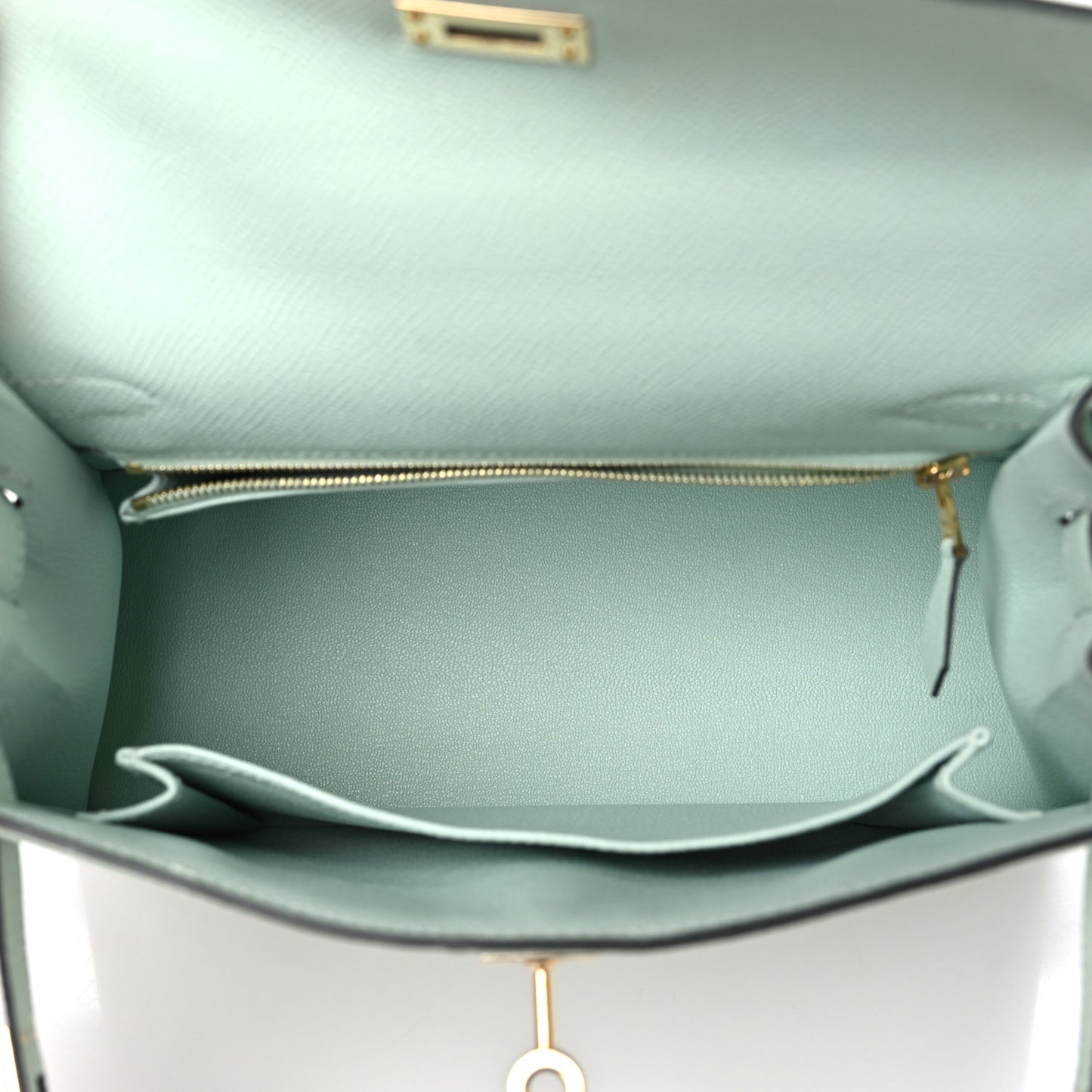 Epsom Kelly Sellier 25 Vert Peppermint