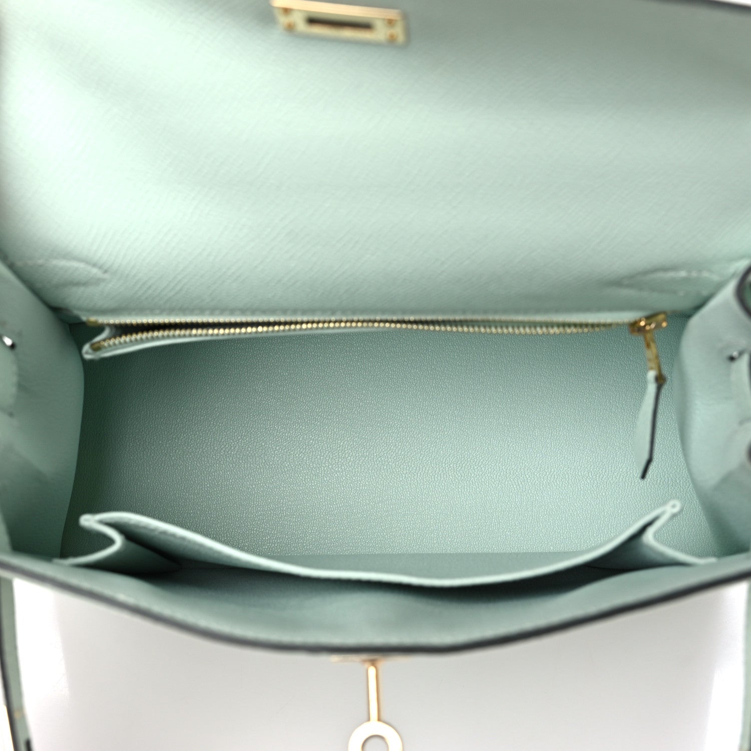 Hermes Epsom Kelly Sellier 25 Vert Peppermint 5 of 10