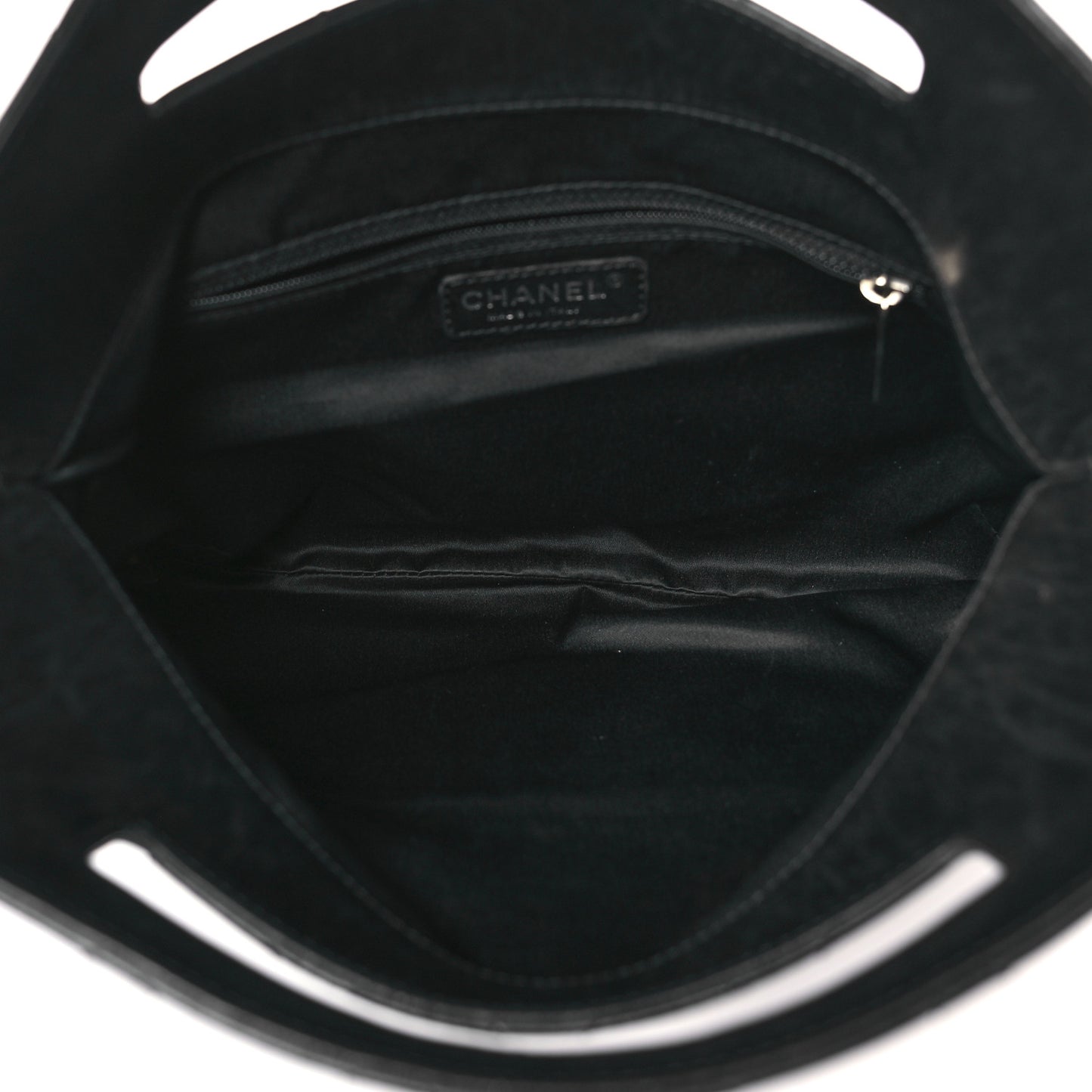 Lambskin Diamond Stitch Convertible Clutch Black