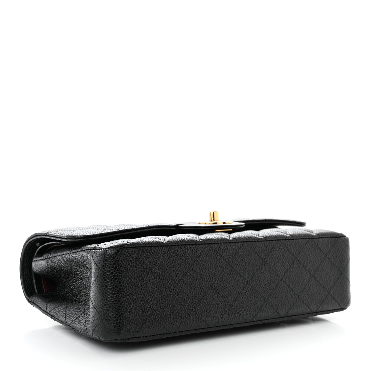 Chanel Caviar Quilted Medium Double Flap Black 4 of 11