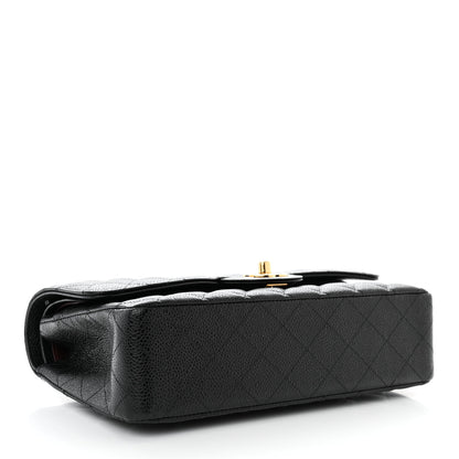 Chanel Caviar Quilted Medium Double Flap Black 4 of 11
