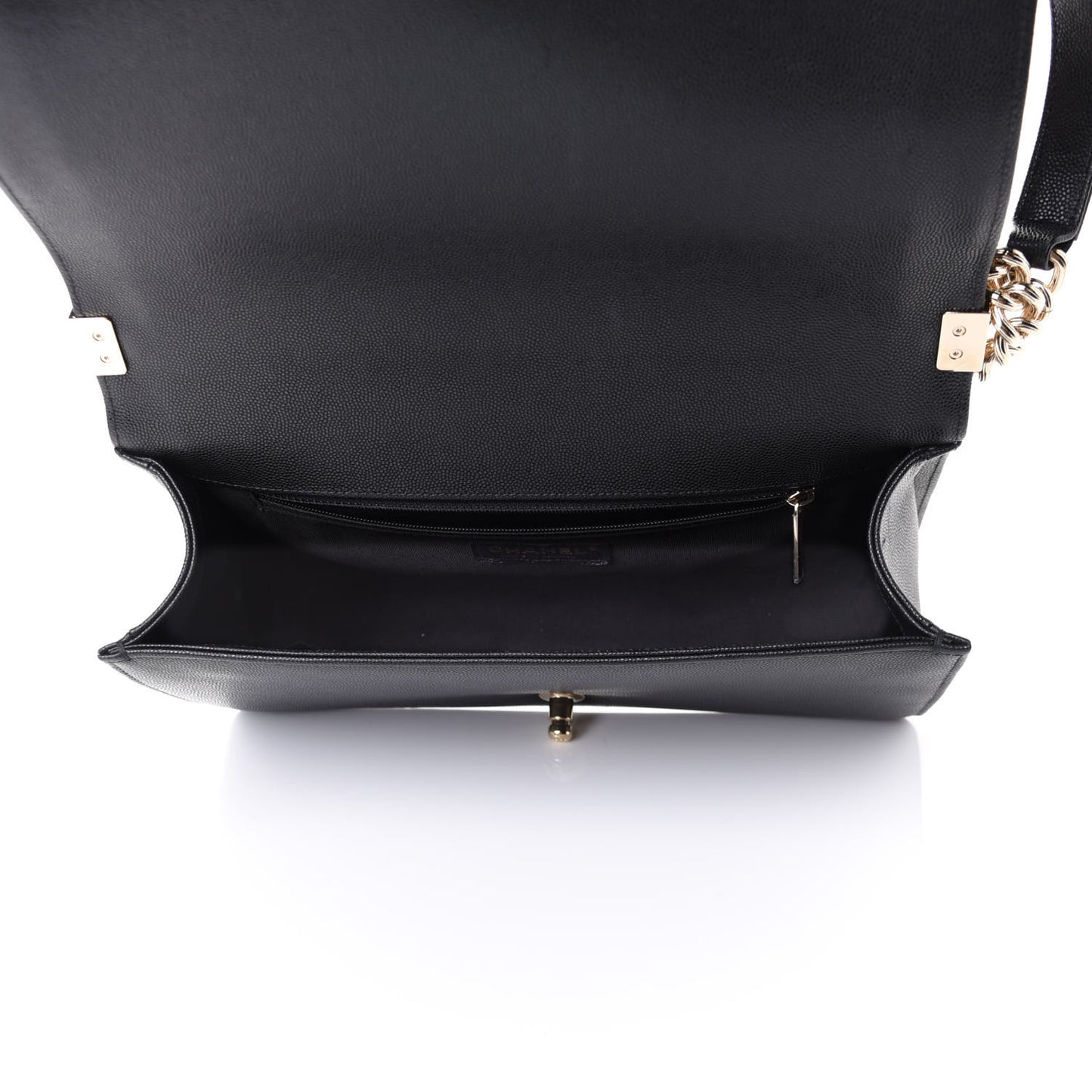 Caviar Quilted New Medium Boy Flap Black