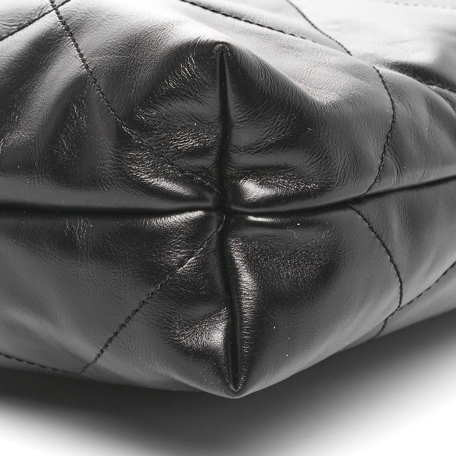 Chanel Shiny Calfskin Quilted Chanel 22 Black 9 of 10