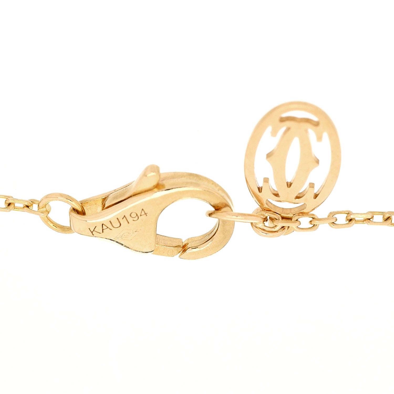 Cartier 18K Yellow Gold Diamond XS D'Amour Bracelet 3 of 4
