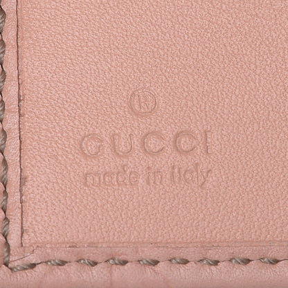 Gucci Guccissima New Abbey Compact Wallet Pink 6 of 8