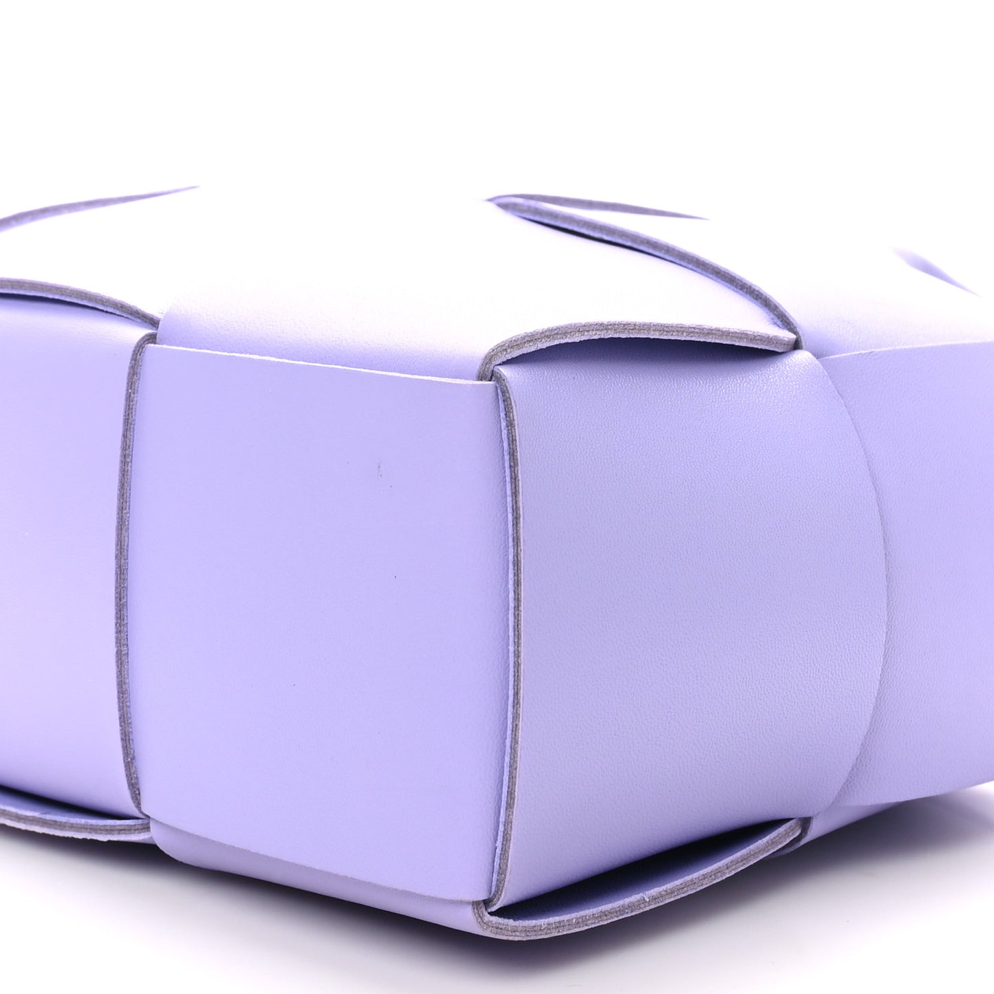 Nappa Maxi Intrecciato Mini Arco Tote Wisteria