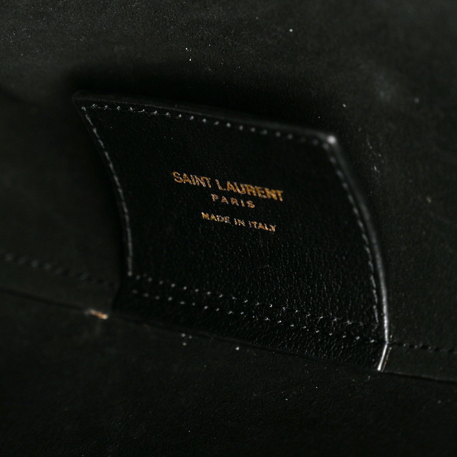 Saint Laurent Calfskin Large Shopping Tote Black 7 of 11