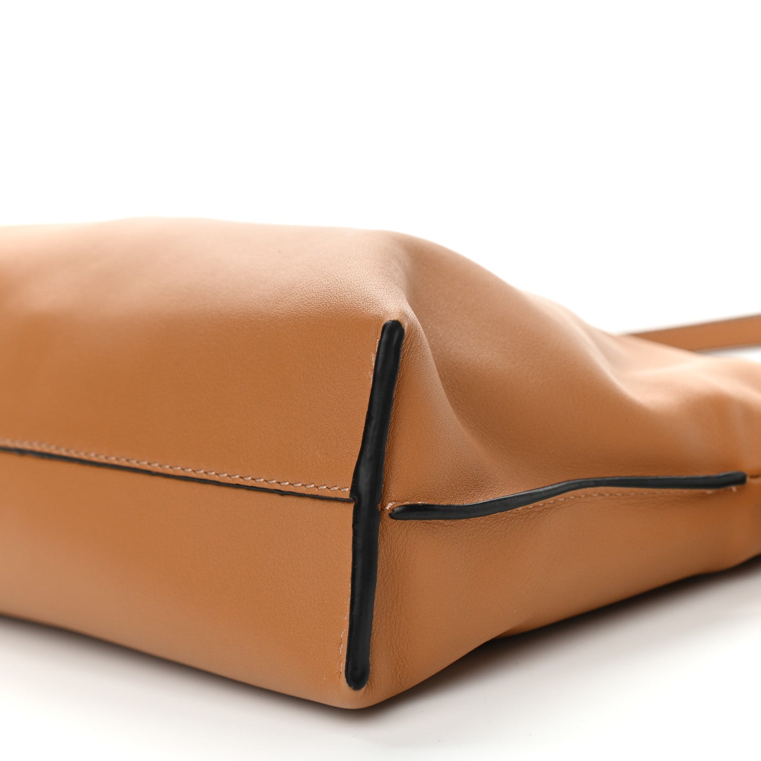 Loewe Calfskin Mini Flamenco Knot Clutch Warm Desert 10 of 10