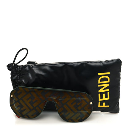 Fendi Acetate FF Evolution Aviator Sunglasses FE40006U Havana 7 of 7