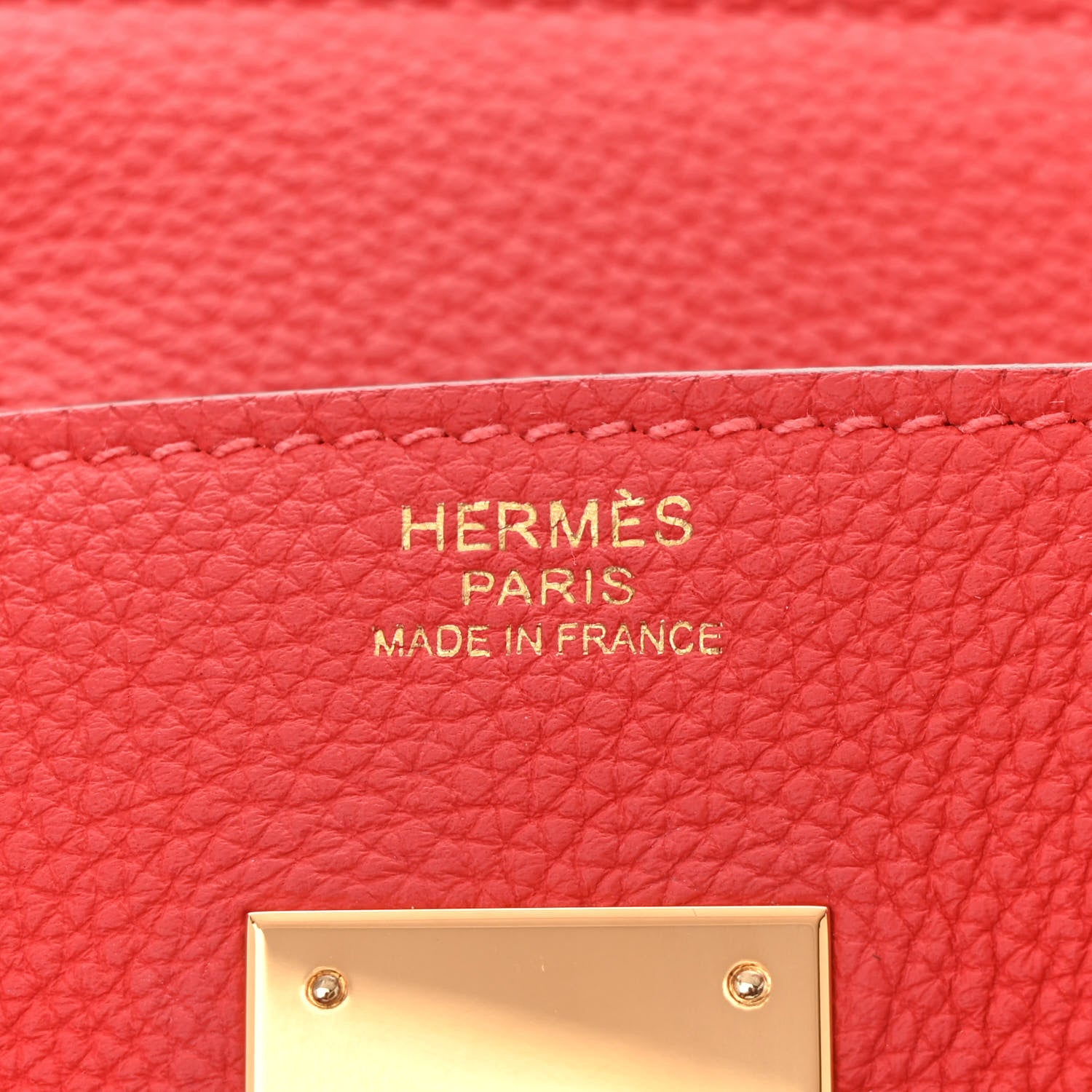 Hermes Togo Birkin 30 Rouge Pivoine 6 of 11