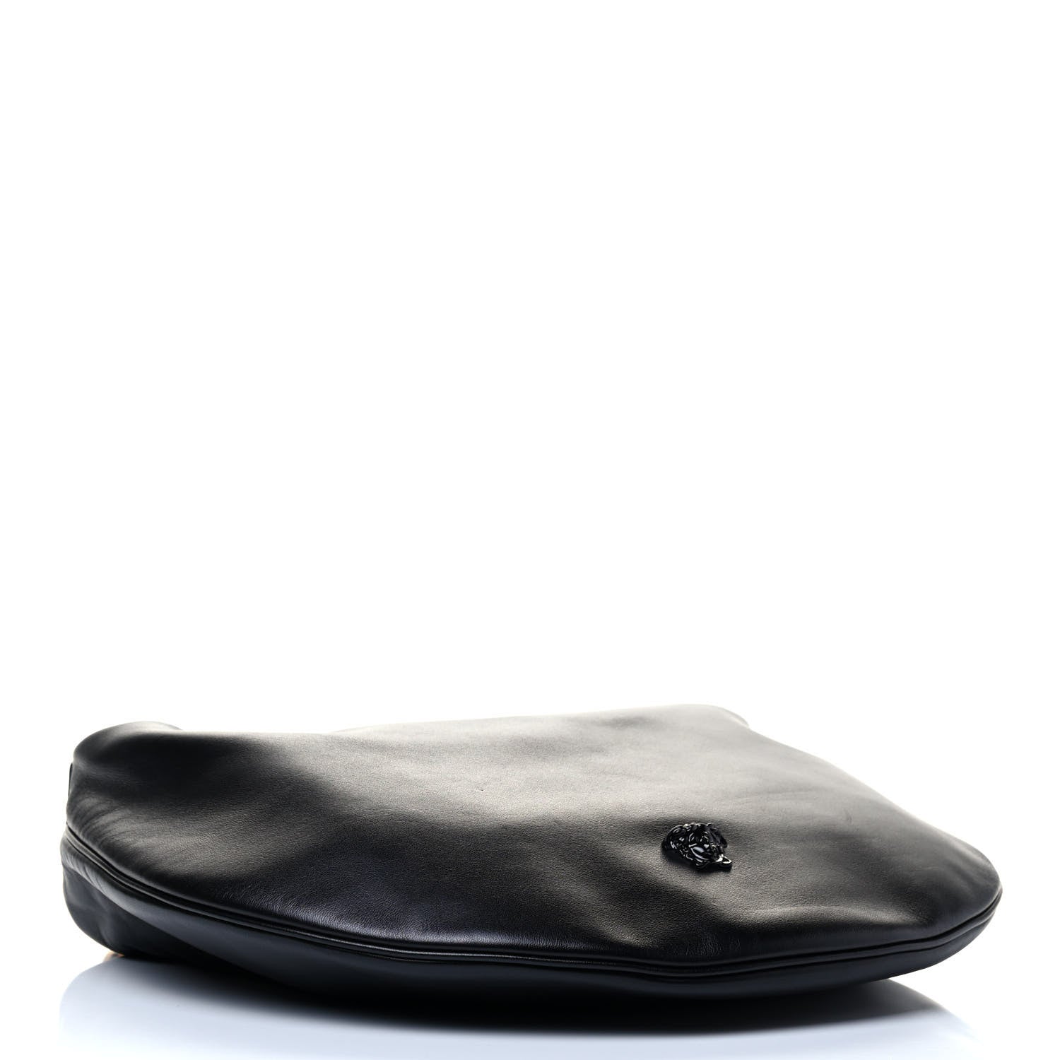 Versace Calfskin La Medusa Hobo Black 3 of 4