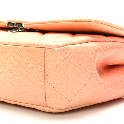 Chanel Shaded Caviar Quilted My Everything Flap Orange Light Orange 9 of 10