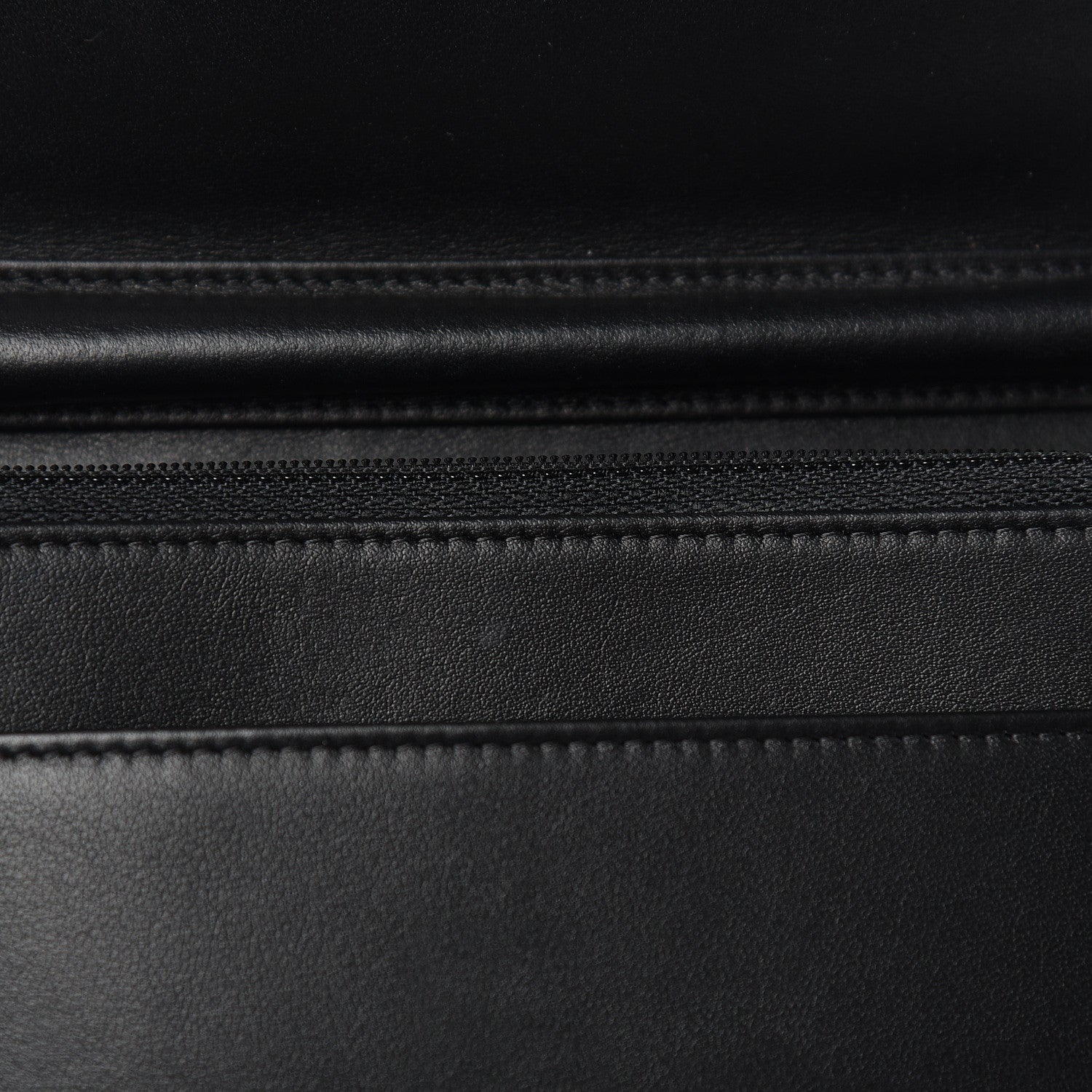 Chanel Caviar Quilted Boy Wallet On Chain WOC Black 12 of 13