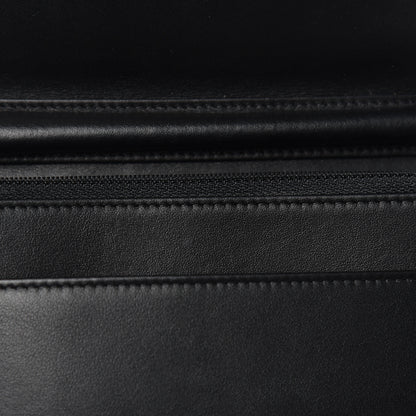Chanel Caviar Quilted Boy Wallet On Chain WOC Black 12 of 13