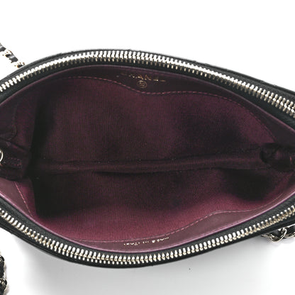 Chanel Lambskin Quilted Small Clutch With Chain Black 5 of 12