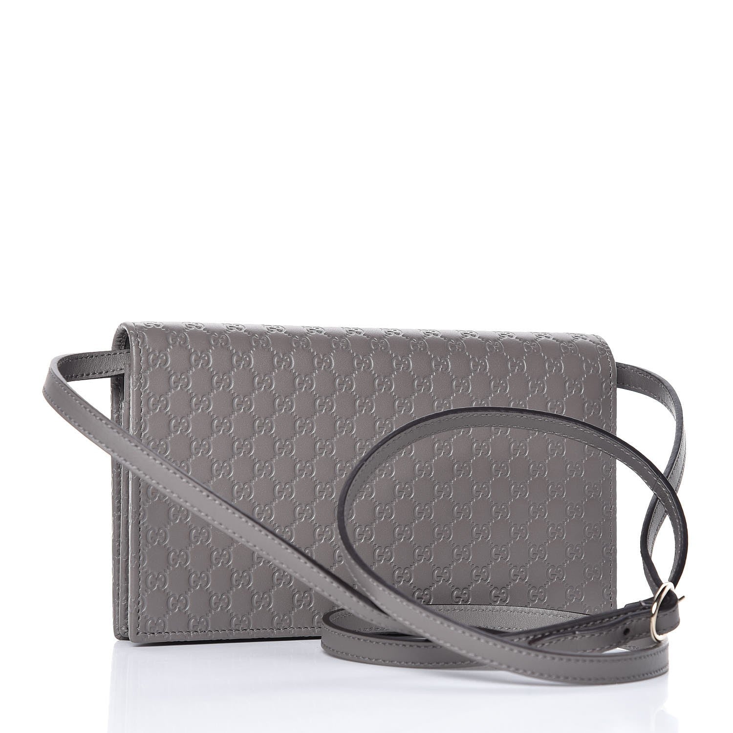 Gucci Soft Microguccissima Crossbody Wallet Loess 3 of 8