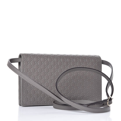 Gucci Soft Microguccissima Crossbody Wallet Loess 3 of 8