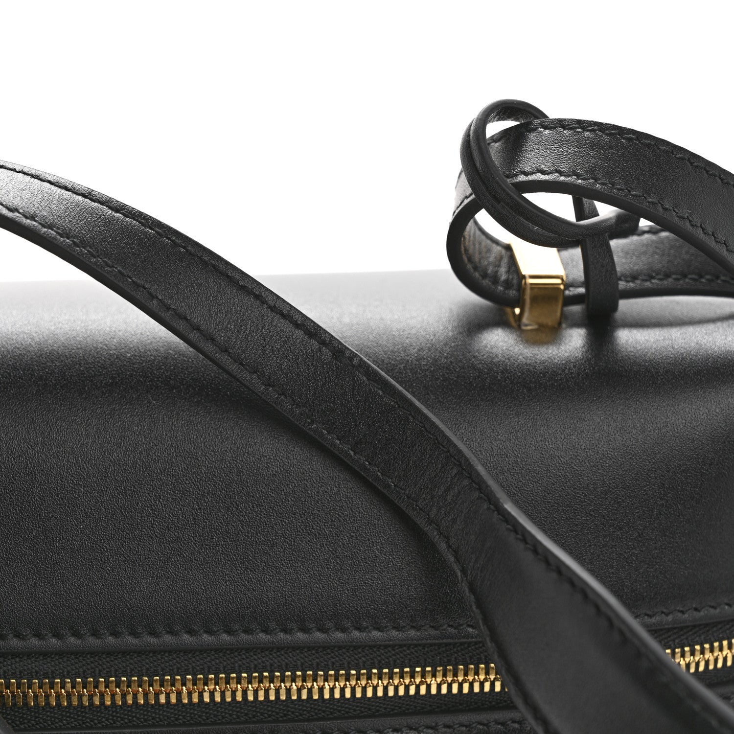 Loro Piana Calfskin Extra Bag L27 Black 10 of 10
