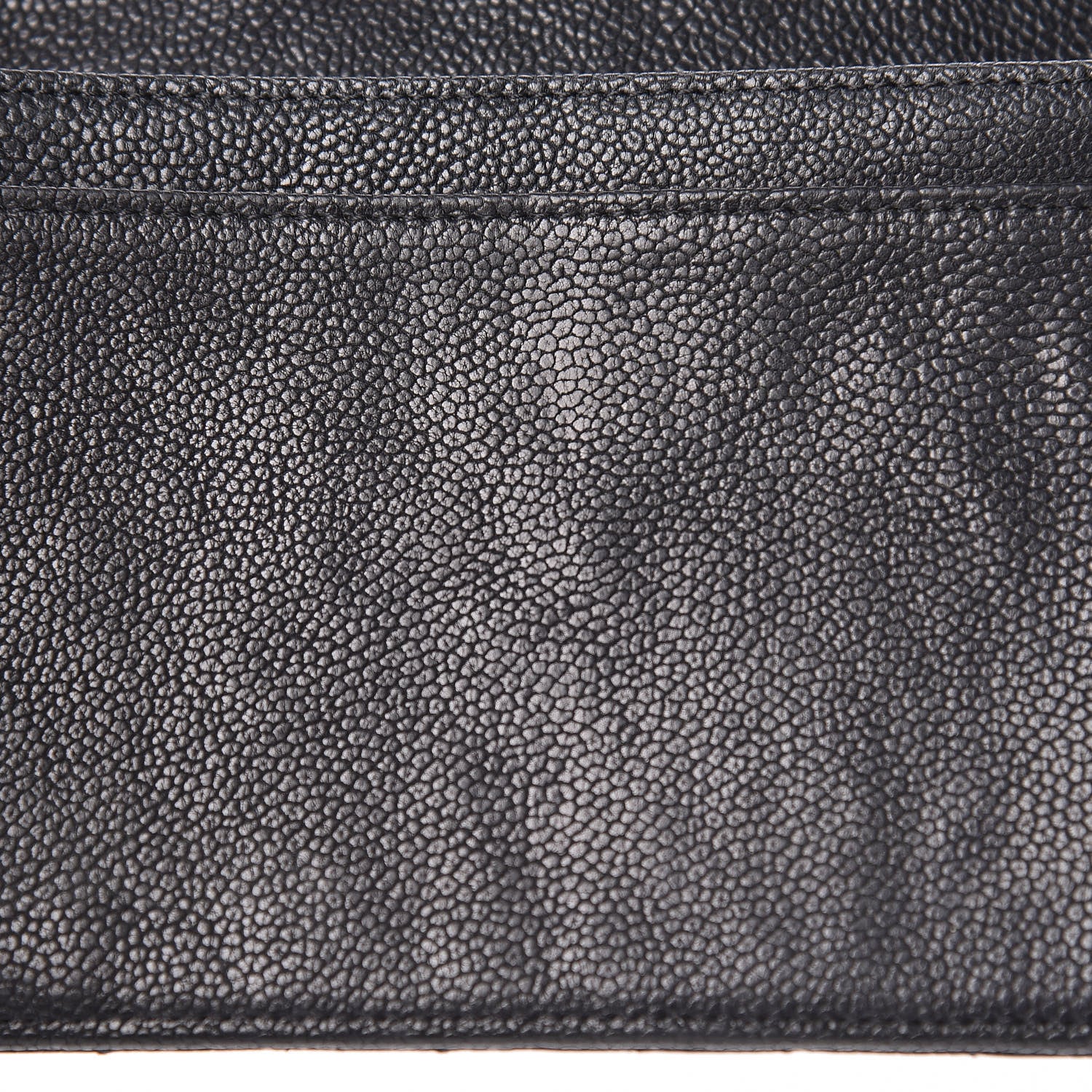 Chanel Caviar Quilted Reissue Yen Wallet Black 10 of 12