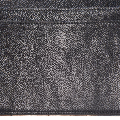 Chanel Caviar Quilted Reissue Yen Wallet Black 10 of 12