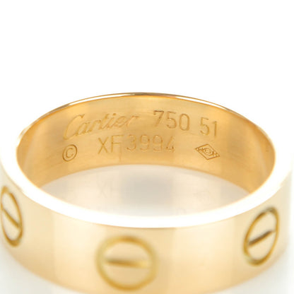 Cartier 18K Yellow Gold 5.5mm LOVE Ring 51 5.75 3 of 4