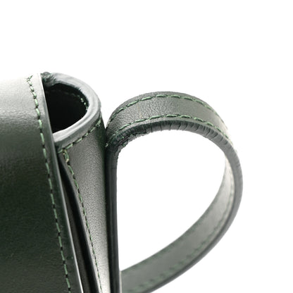 Mansur Gavriel Calfskin Mini Flap Crossbody Bag Moss 10 of 11