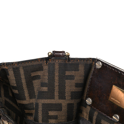 Fendi Zucca Mia Tote Tobacco 9 of 24