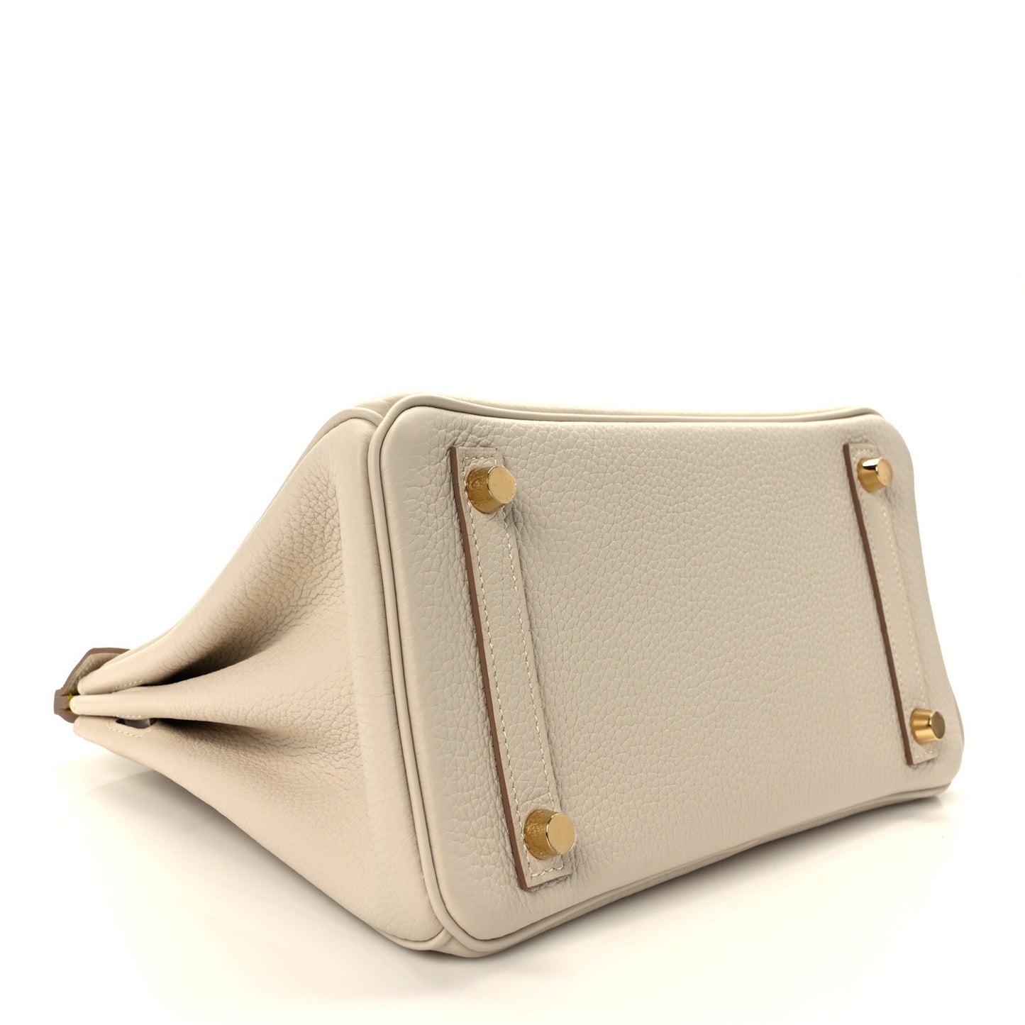 Togo Horseshoe Birkin 25 Craie Lime