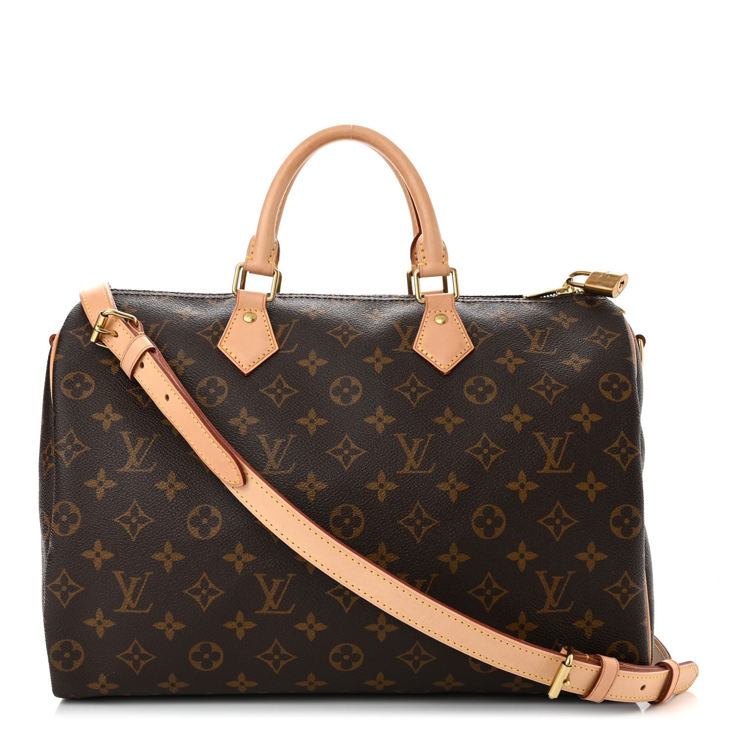 Louis Vuitton Monogram Speedy Bandouliere 35 1 of 10