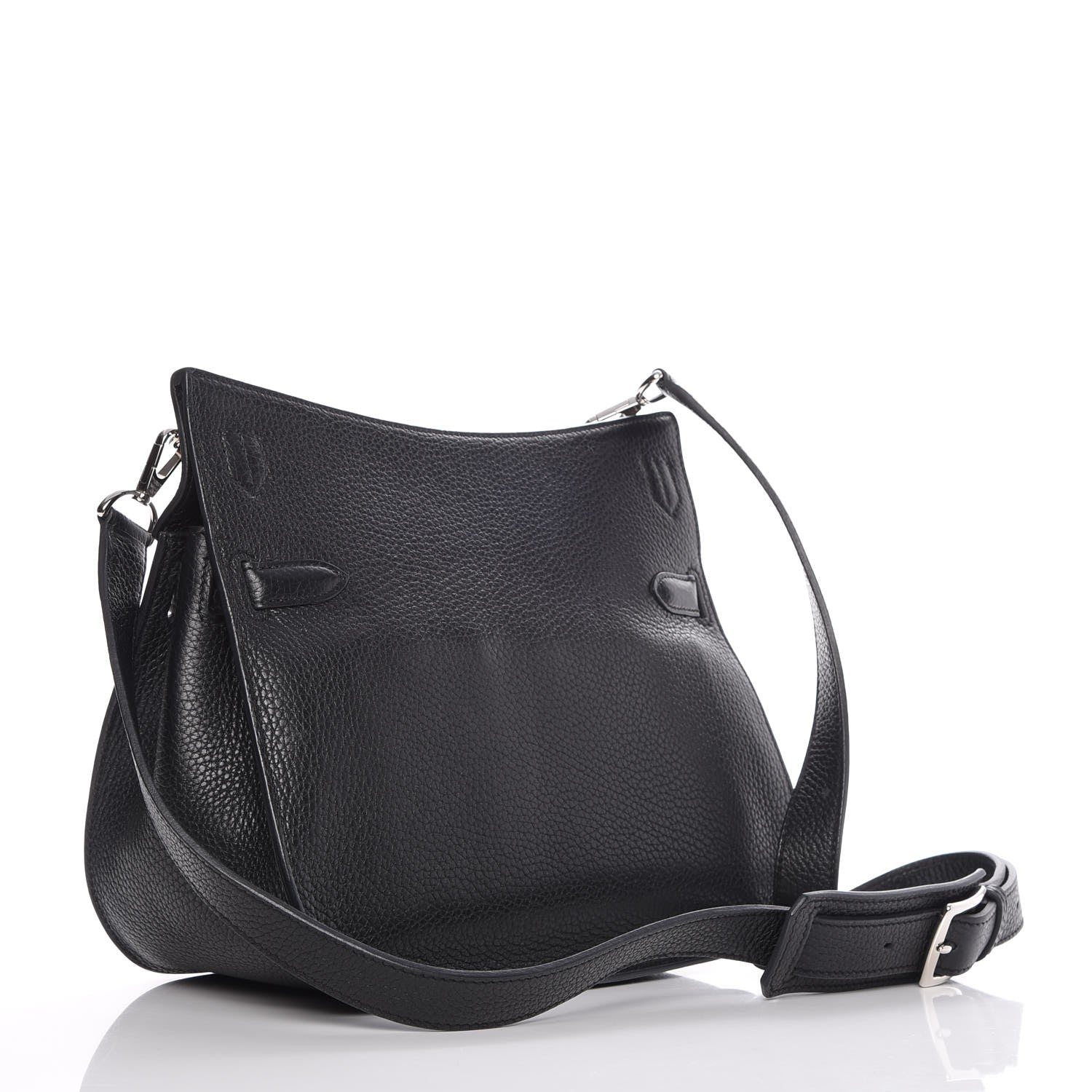 Hermes Taurillon Clemence Jypsiere 28 Black 3 of 9