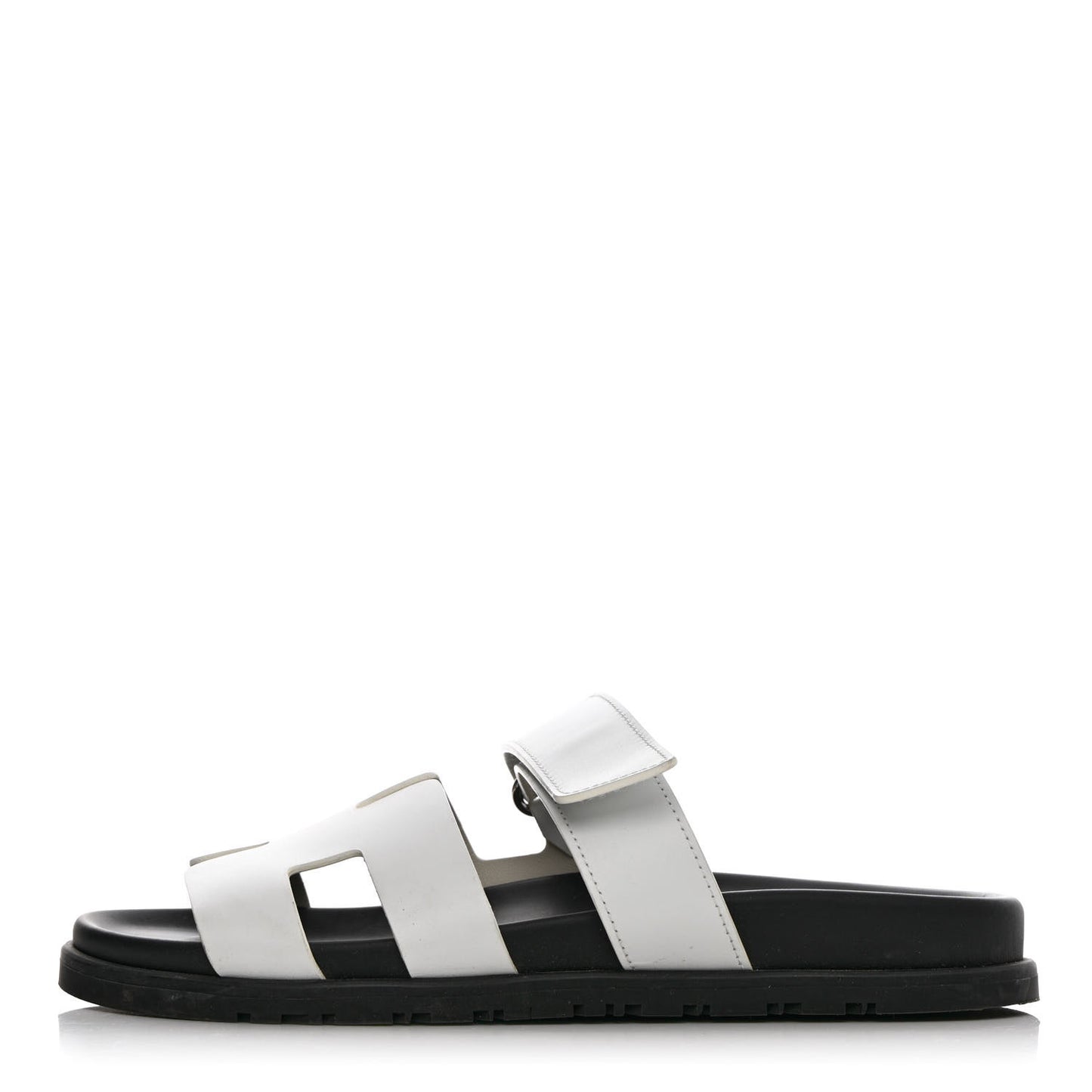 Calfskin Womens Chypre Sandals 38 White