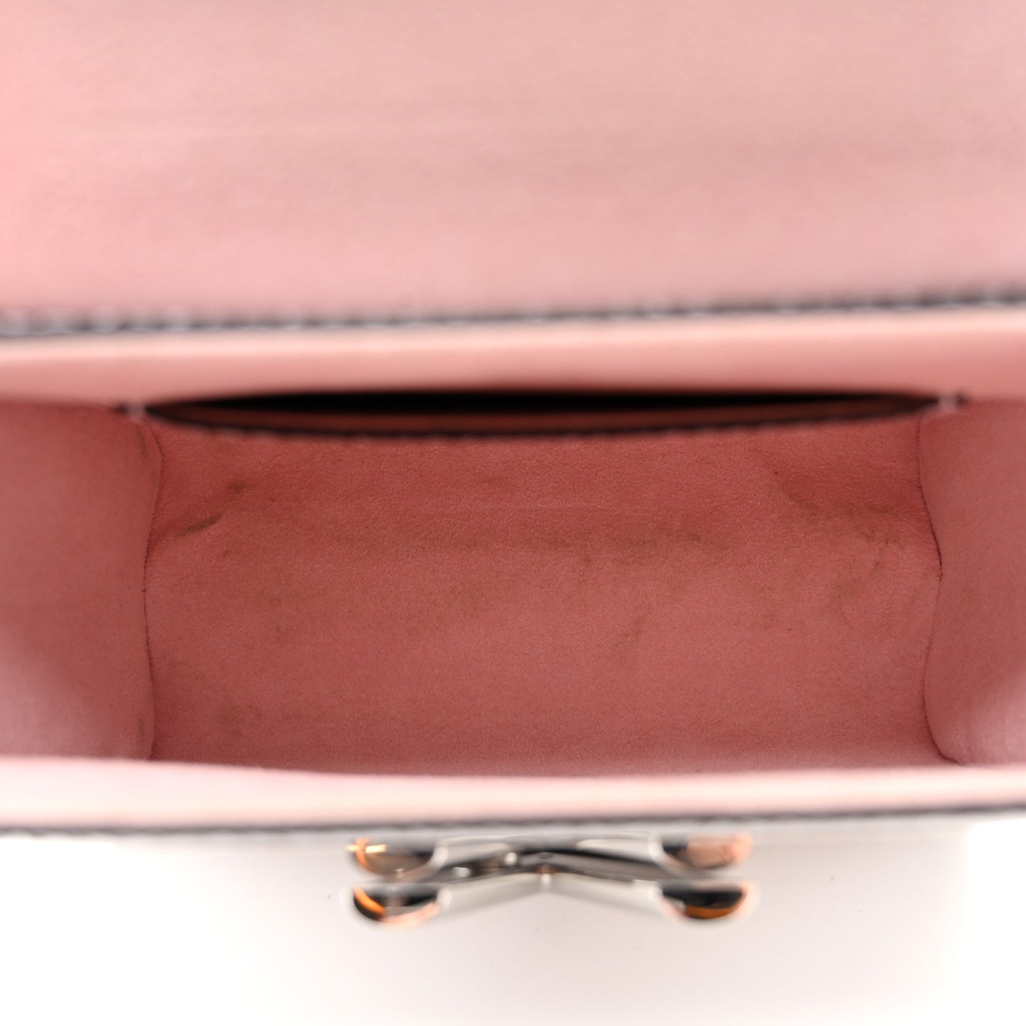 Epi Twist Shoulder Bag PM White