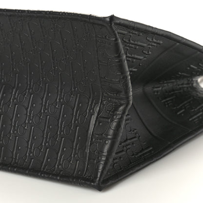 Christian Dior Oblique Calfskin Embossed Large Book Tote Black 10 of 10