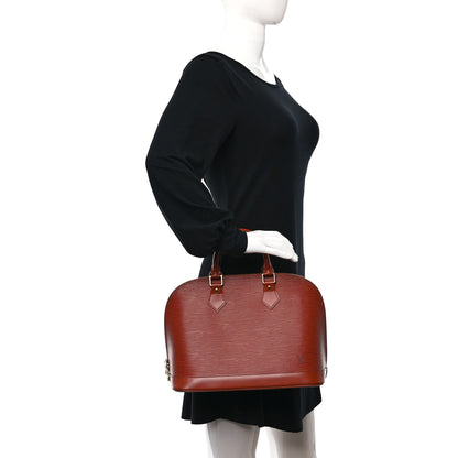 Louis Vuitton Epi Alma PM Kenyan Fawn 2 of 13