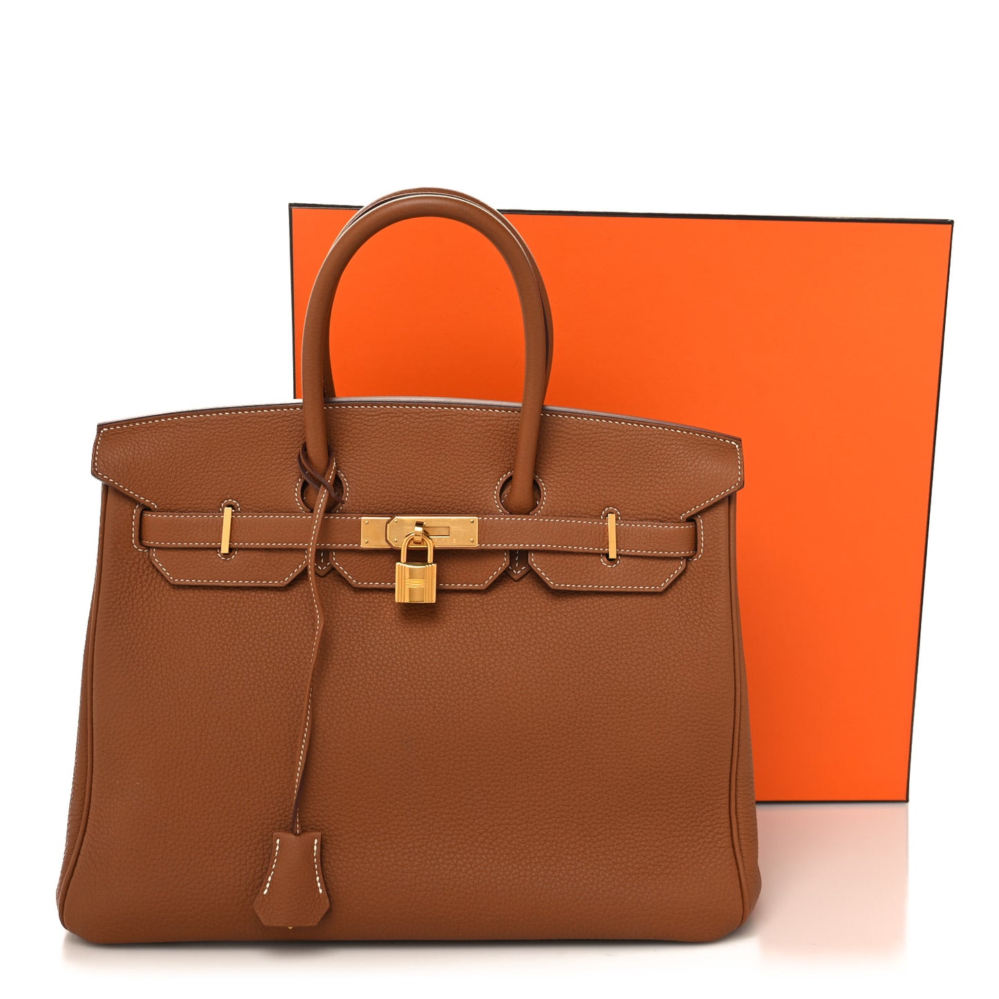 Togo Birkin 35 Gold