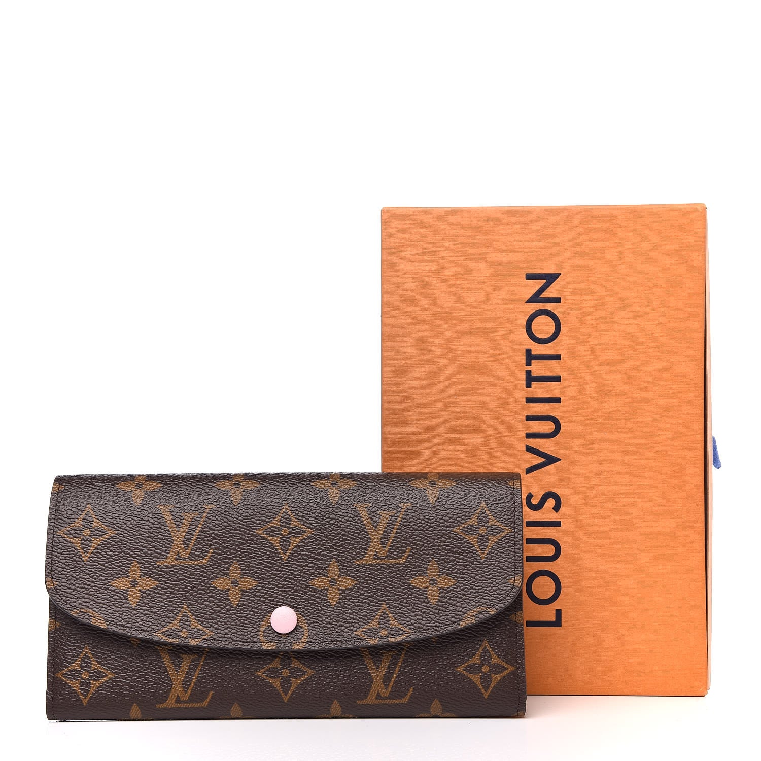 Louis Vuitton Monogram Emilie Wallet Rose Ballerine 9 of 9