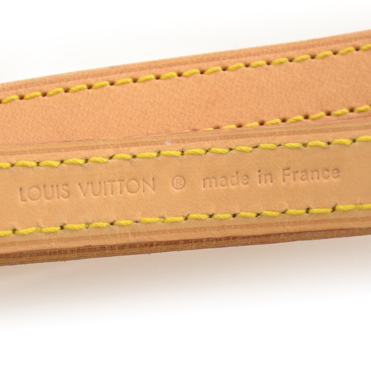 Louis Vuitton Vachetta Leather Adjustable Shoulder Strap 4 of 4