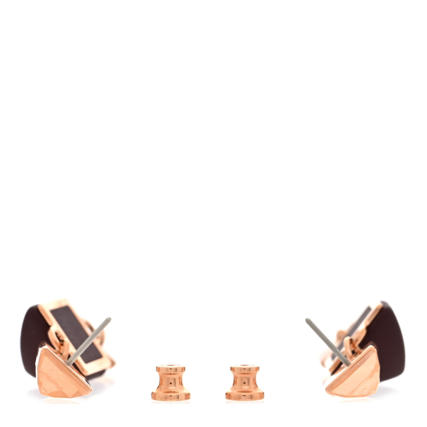 Rose Gold Swift Disco Faubourg Drop Earrings Bordeaux