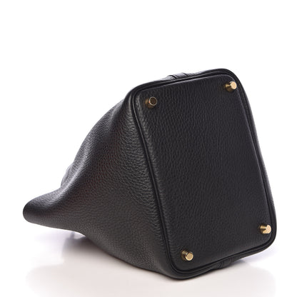 Hermes Taurillon Clemence Picotin Lock 18 PM Black 4 of 11